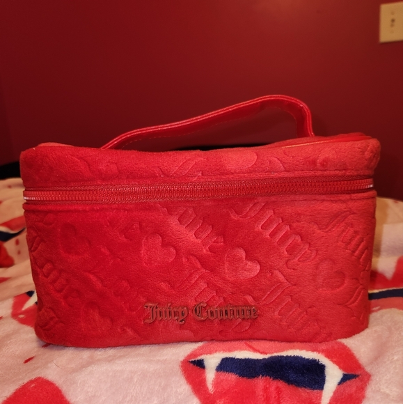 Juicy Couture Handbags - Juicy Couture Red Cosmetic Bag